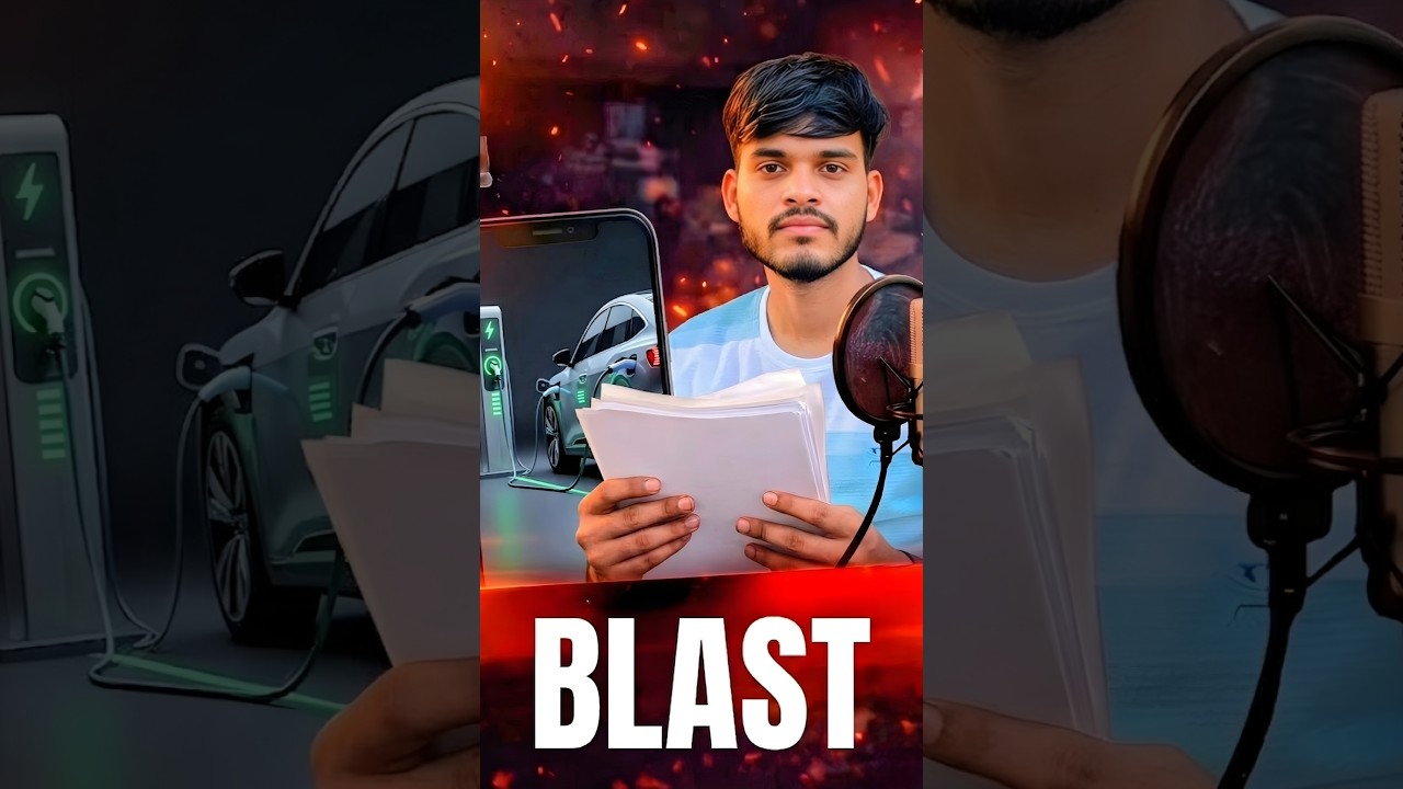 Ev Car Blast 🤯 #shorts #blast #viral