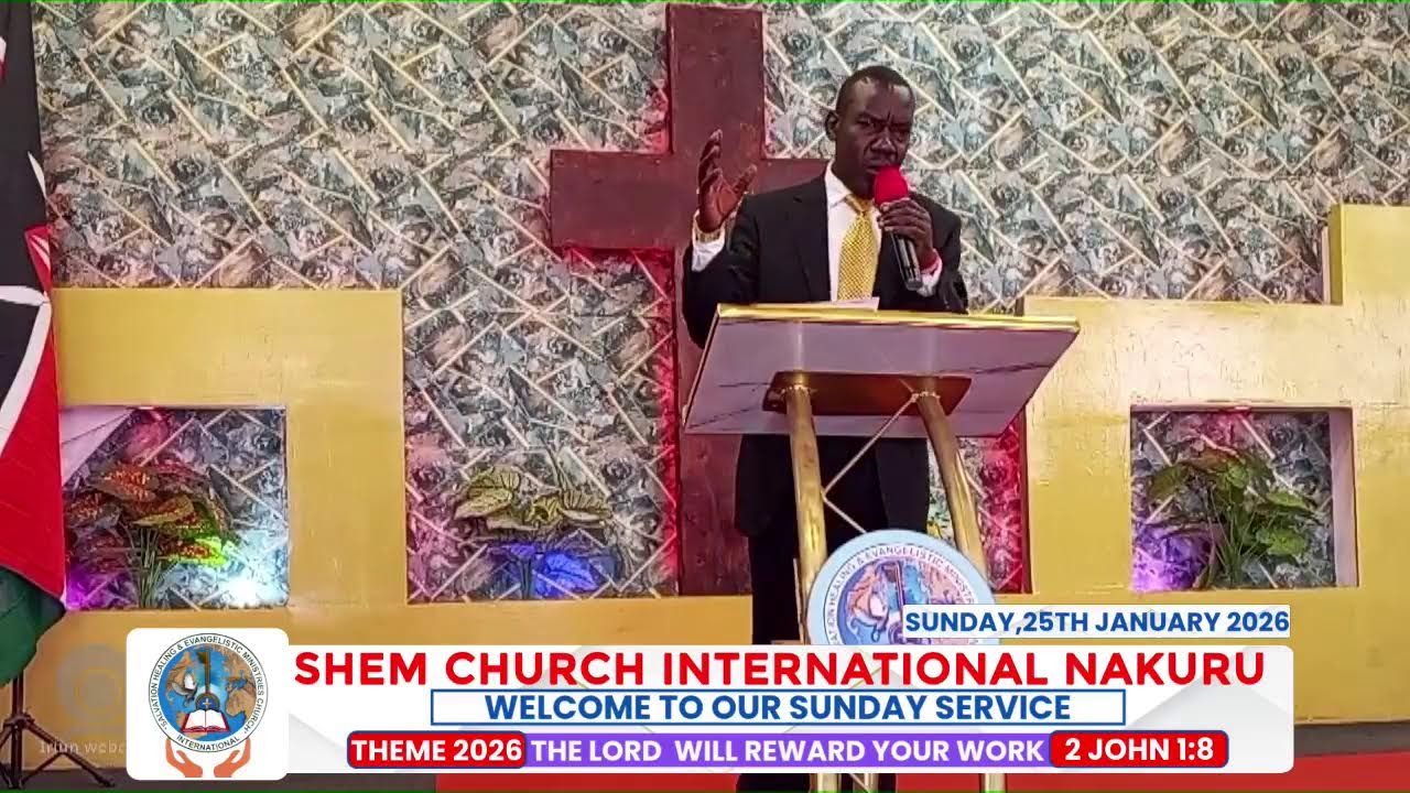 SUNDAY SERVICE||25TH JANUARY 2026