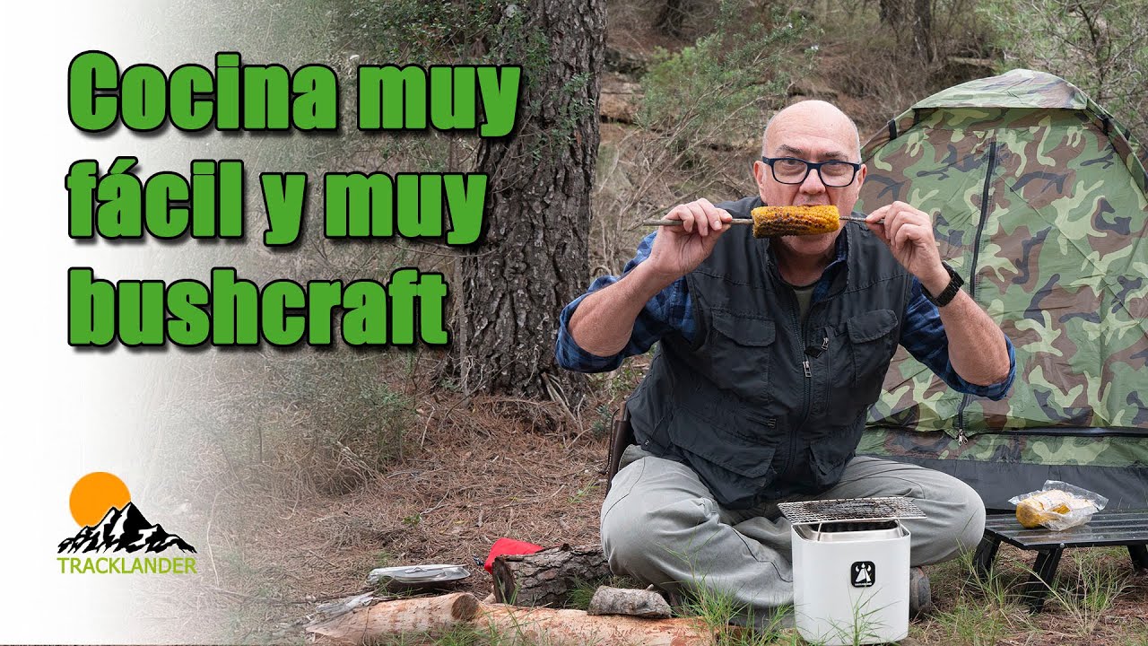 Cocinando con le&ntilde;a y la BondStove Mini | Cocina bushcraft