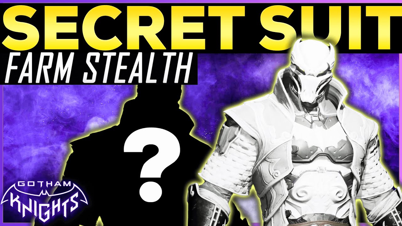 Gotham Knights SECRET SUIT | STEALTH SUIT FARM Location - Legendary Gear
