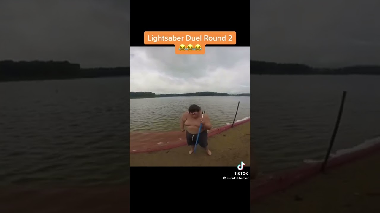 Fat guys lightsaber