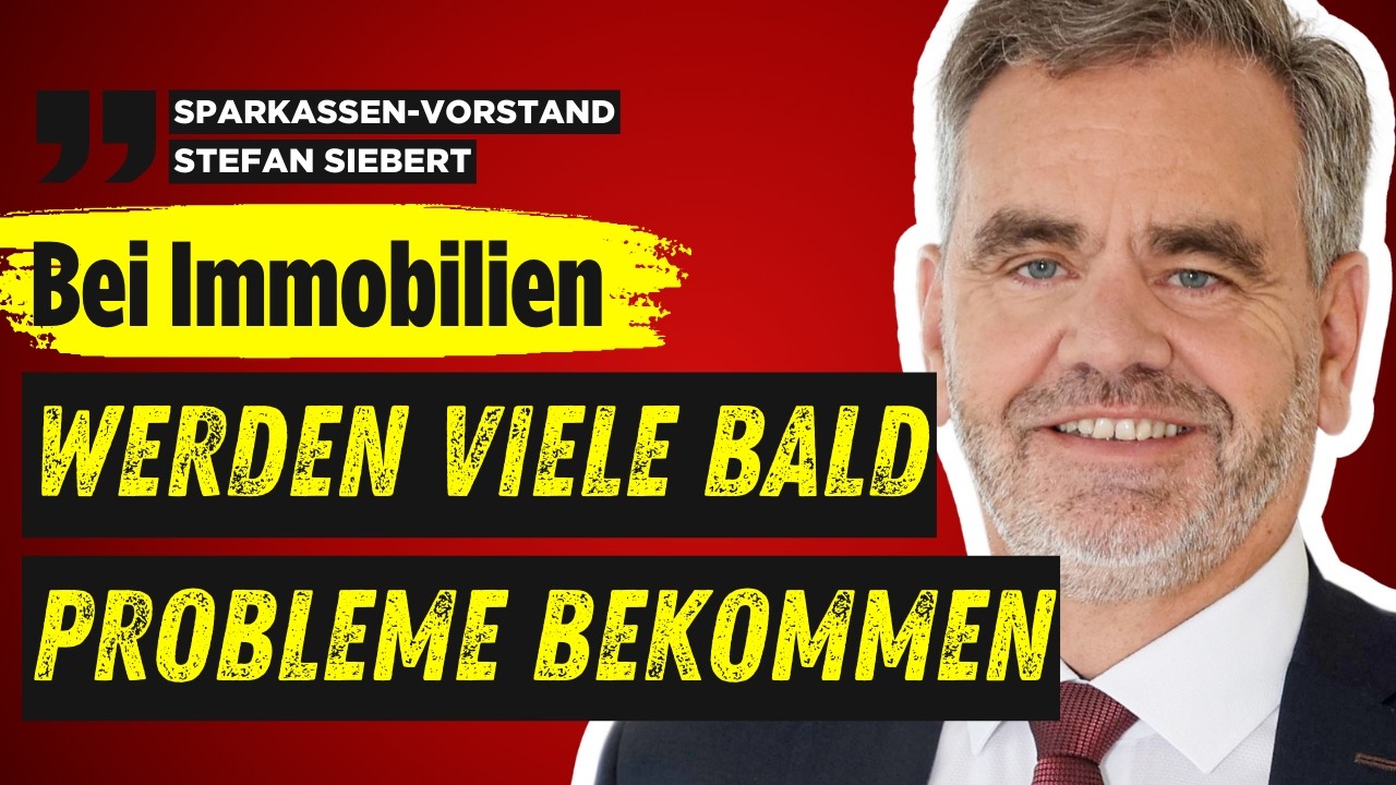 Druck auf Immobilien & Mieten steigt / Zinsen und Bausparen im Fokus /Sparkassen-Chef Stefan Siebert