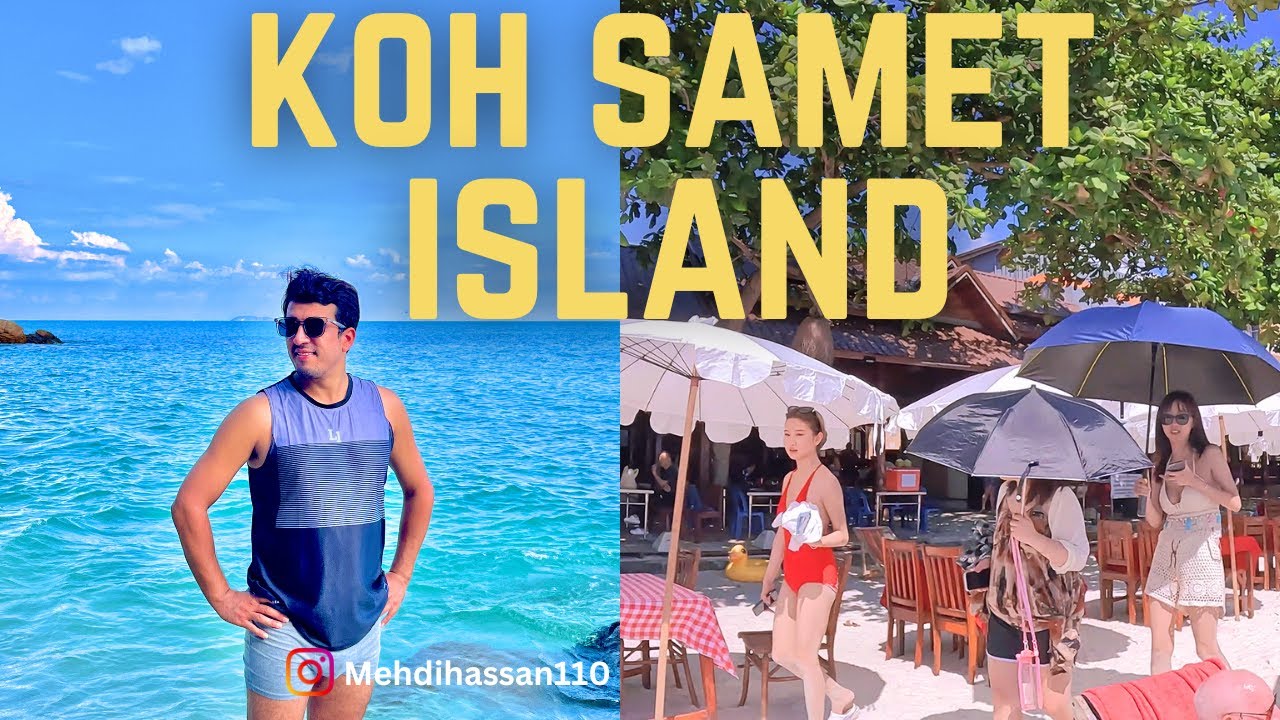 KOH SAMET Island NOW! Amazing Tropical Paradise Beaches 🇹🇭 Thailand. KOH SAMET ISLAND 2024 #vlog #yt