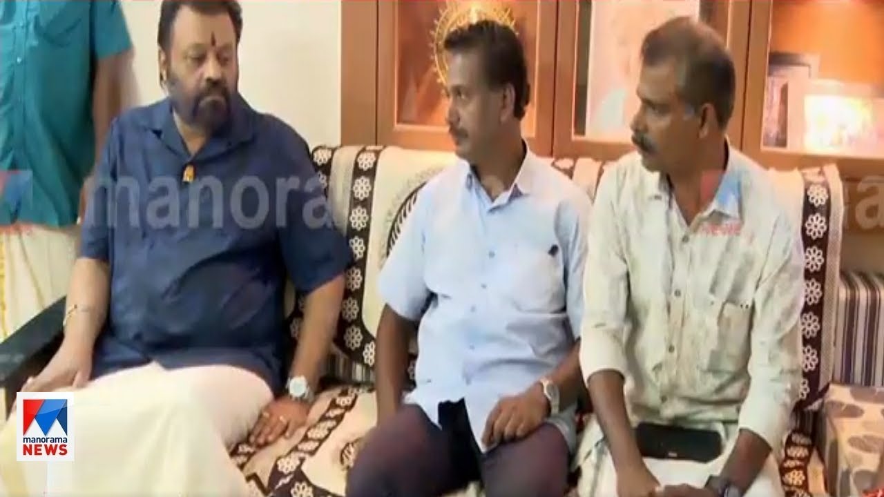 മരിച്ച ഐബി ഉദ്യോഗസ്ഥ മേഘയുടെ വീട് സന്ദര്‍ശിച്ച് സുരേഷ് ഗോപി ​| Suresh Gopi
