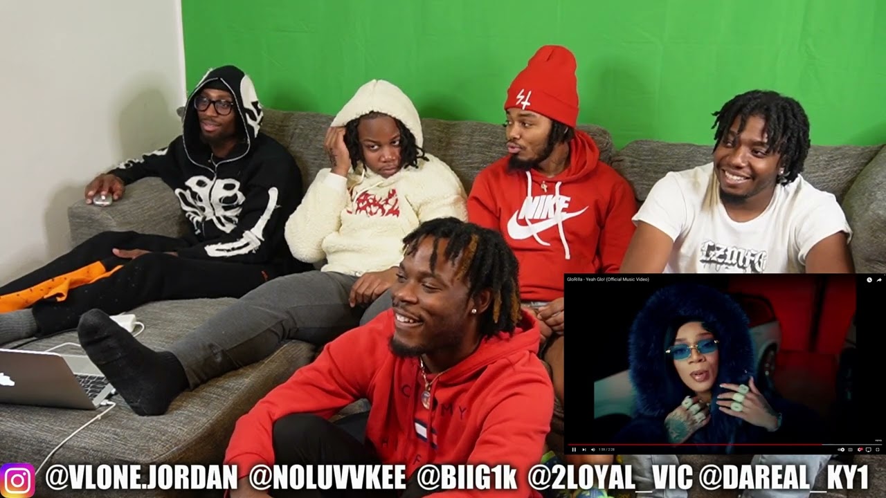GLORILLA - YEAH GLO! (OFFICIAL MUSIC VIDEO) | REACTION... HER FLOW SO TUFF!!!