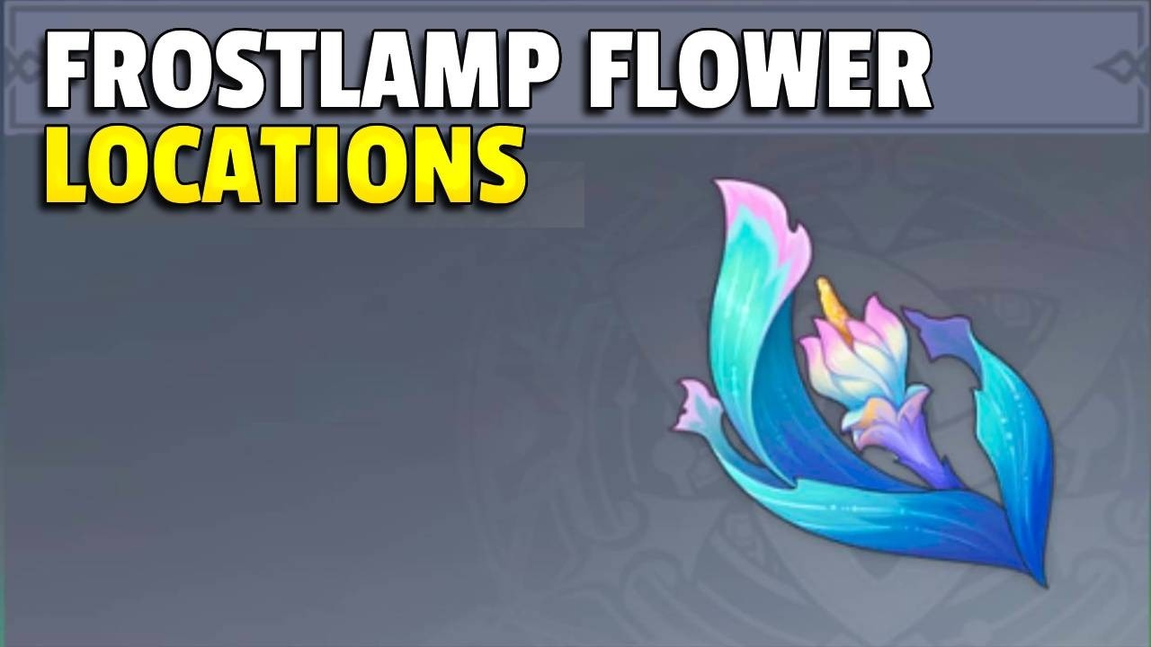 Frostlamp Flower Locations | Genshin Impact