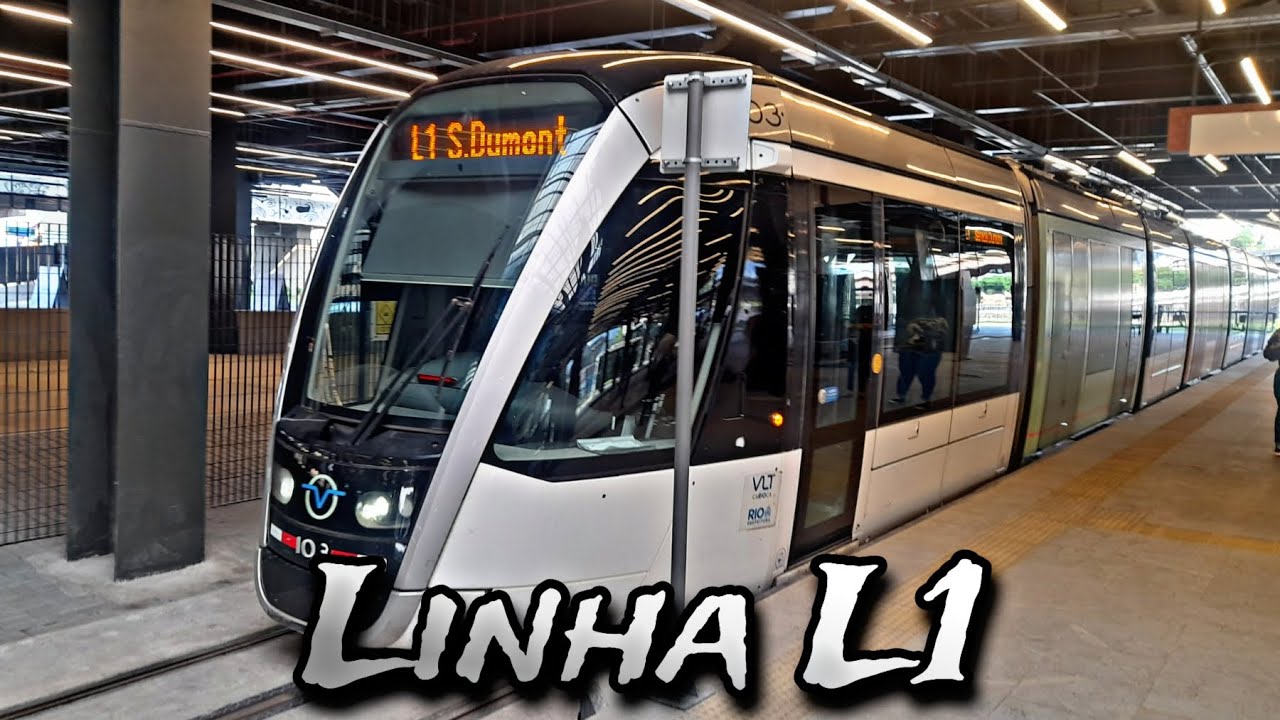 VLT Carioca - Linha 1 Terminal Gentileza X Santos Dumont (HD)