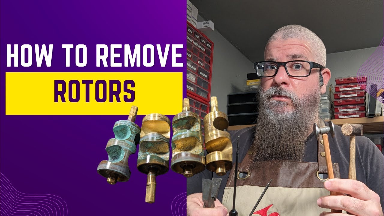 How to remove French horn, Tuba and Trombone rotors #instrumentrepair #banddirector