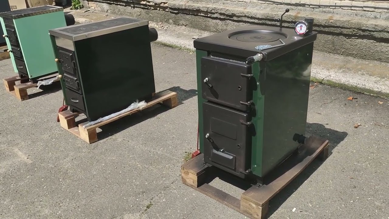 14kW🔥KALVIS-4B обогрев на дрова плита для еды совет Тепло Без Газа