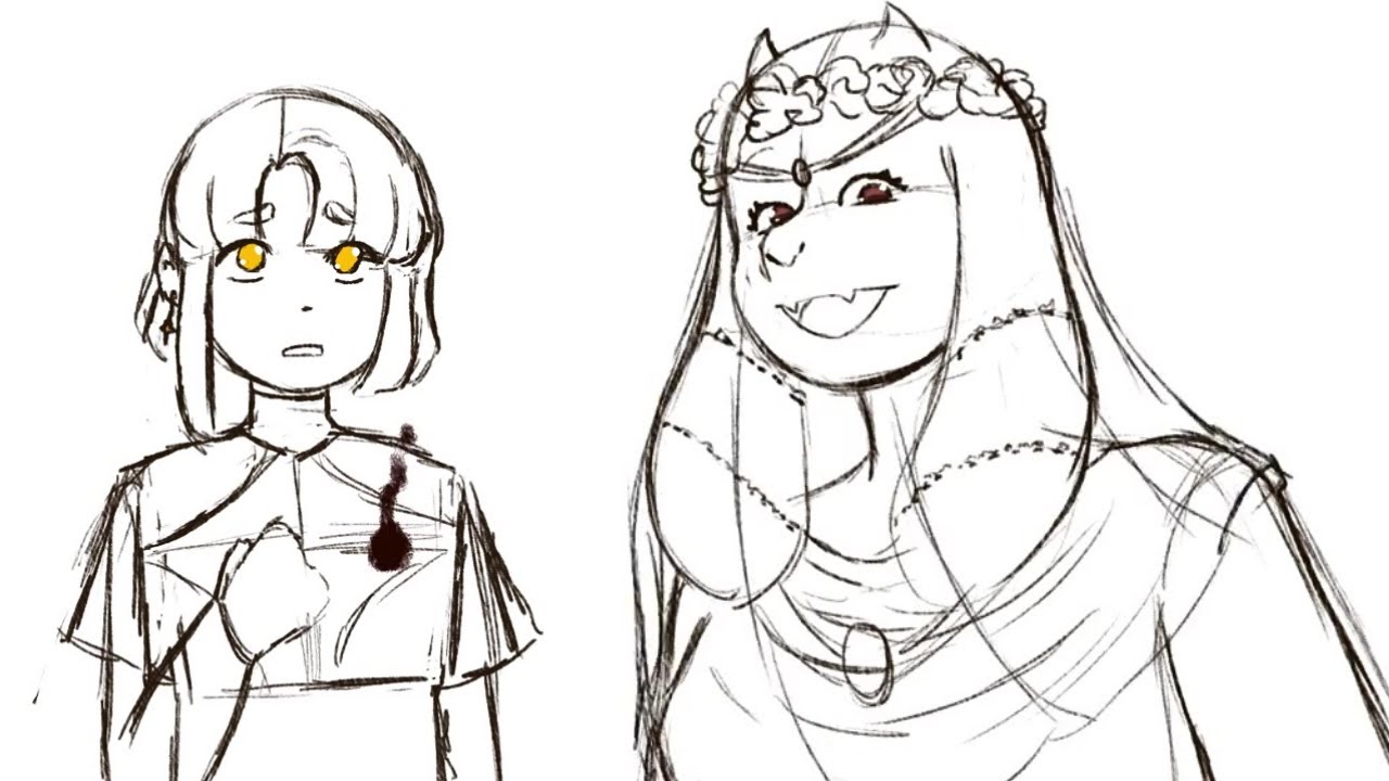 Toriel meets Frisk | DungeonTale Animatic