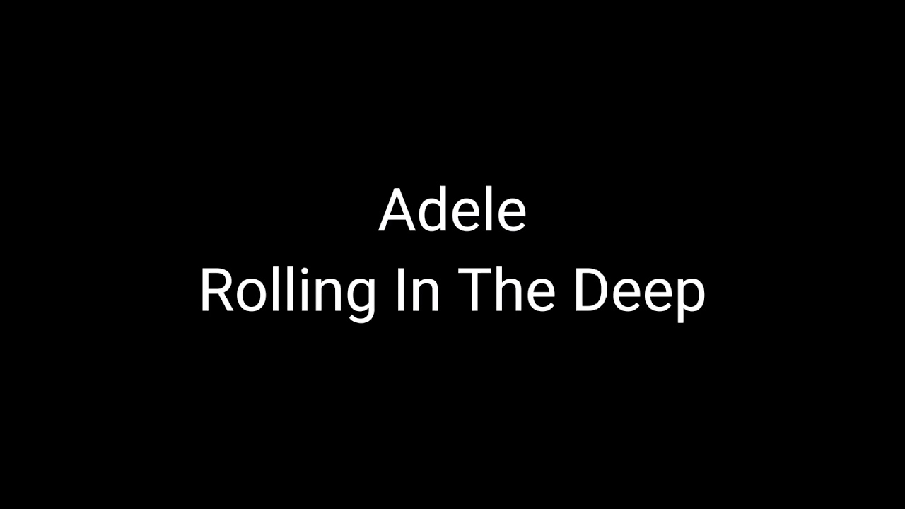 Adele - Rolling In The Deep (slowed + more slowed drops)