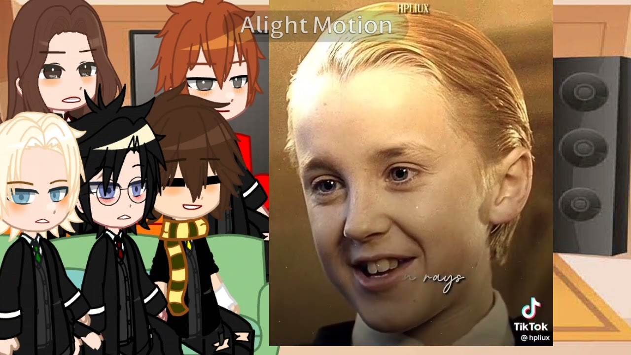Harry Potter reacciona a su futuro (drarry)