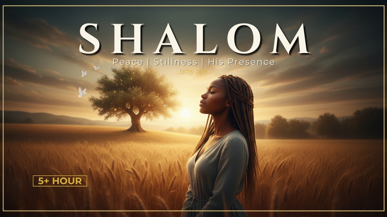 SHALOM: 5 Hours of Prophetic Soaking Worship | Deep Rest, Peace & Spiritual Healing