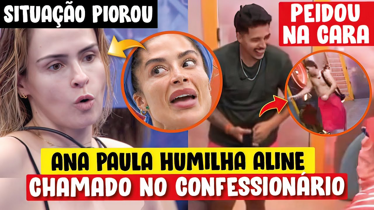 Pedro é CHAMADO AO CONFESSIONÁRIO / Ana PAULA SE ACHANDO? / Pedro IRRITA PARTICIPANTE