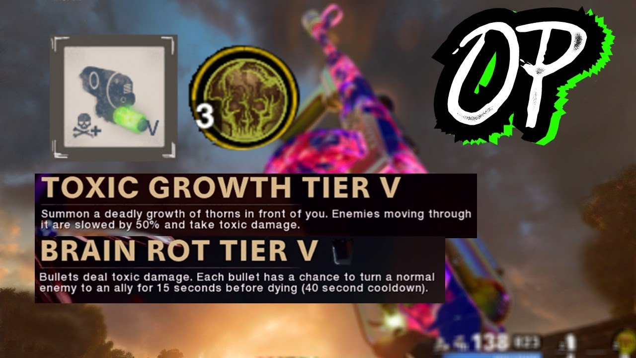 Toxic Growth and Brain Rot Tier V Are The Most BROKEN THING IN ZOMBIES RN! Cold War Zombies)