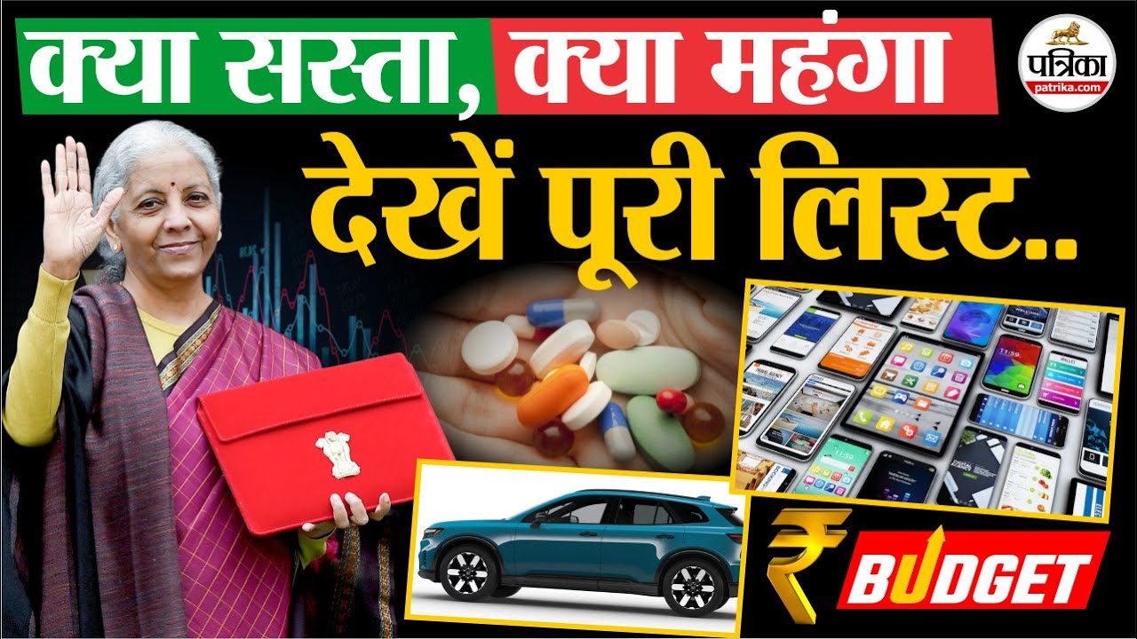 Budget 2026: क्या सस्ता, क्या महंगा | Union Budget | Nirmala Sitharaman | Income Tax | Breaking News