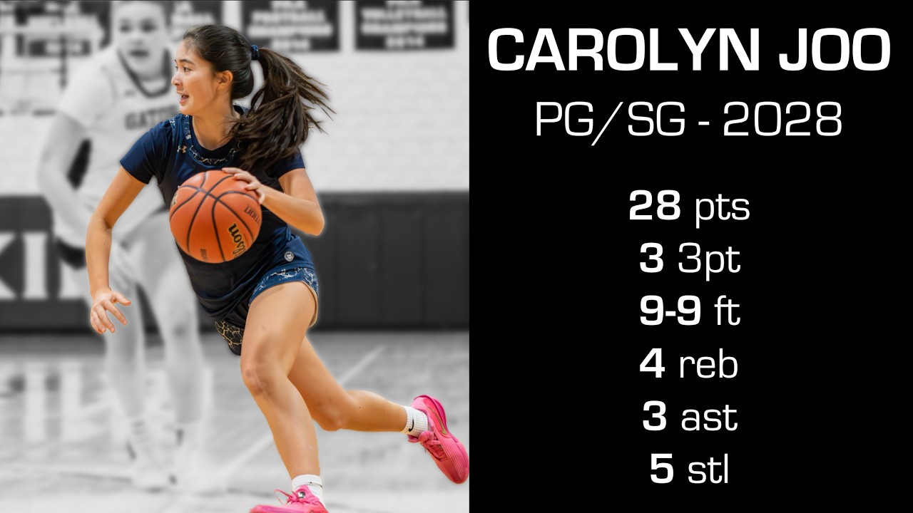 Carolyn Joo (2028) | Basketball Highlights | King vs Greenwich Country Day School  2/14/2026