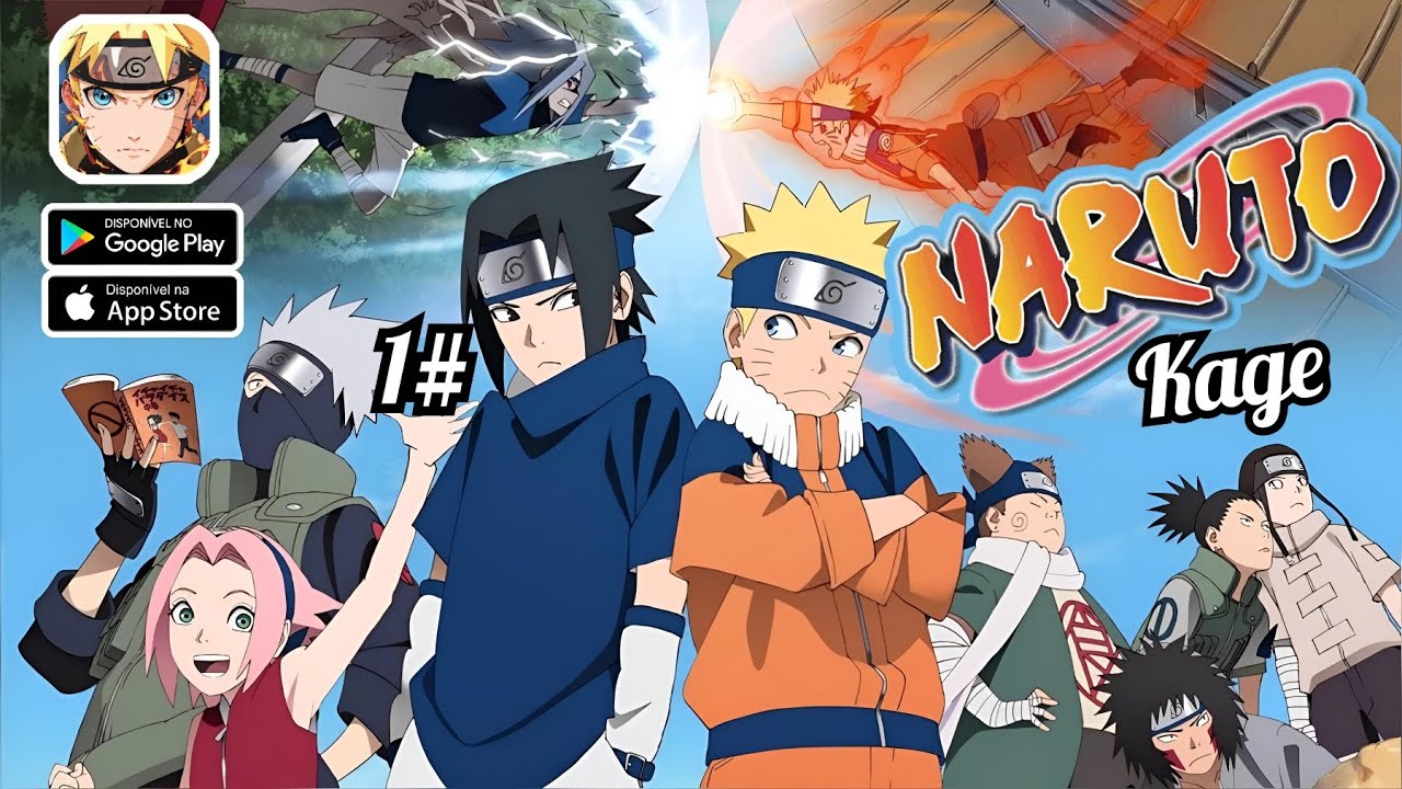 Naruto mobile primeira fase!