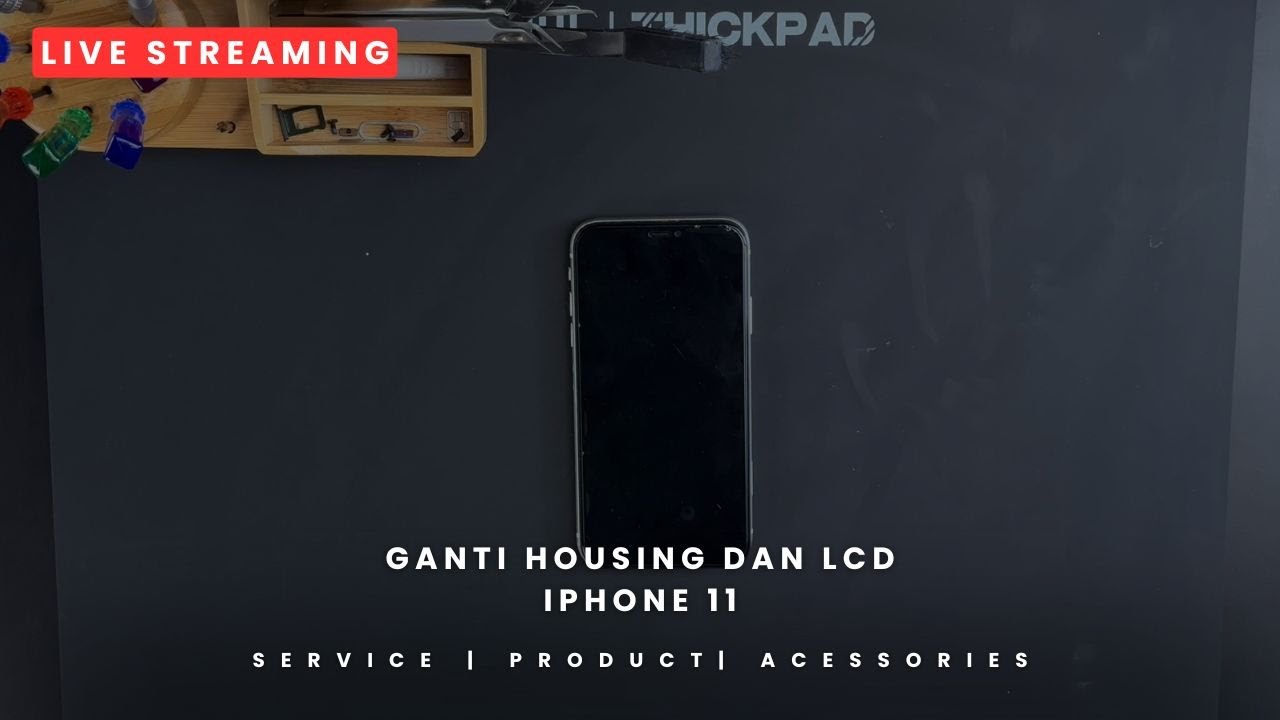 [🔴] iFixlive - Ganti Housing iPhone 11 #irl