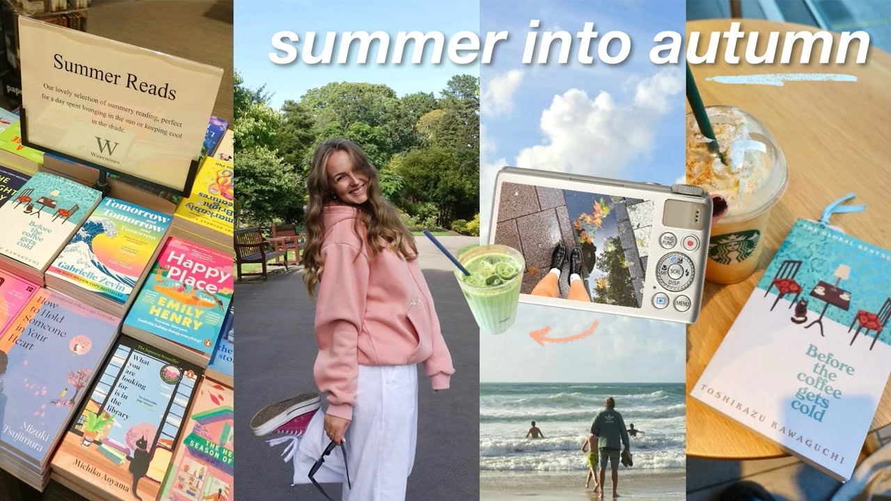 summer into autumn {VLOG}🌊 | solo trip to cornwall, bookshopping & watching tsitp💌