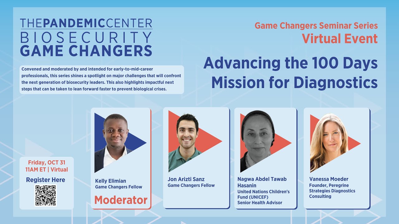 Advancing the 100 Days Mission for Diagnostics