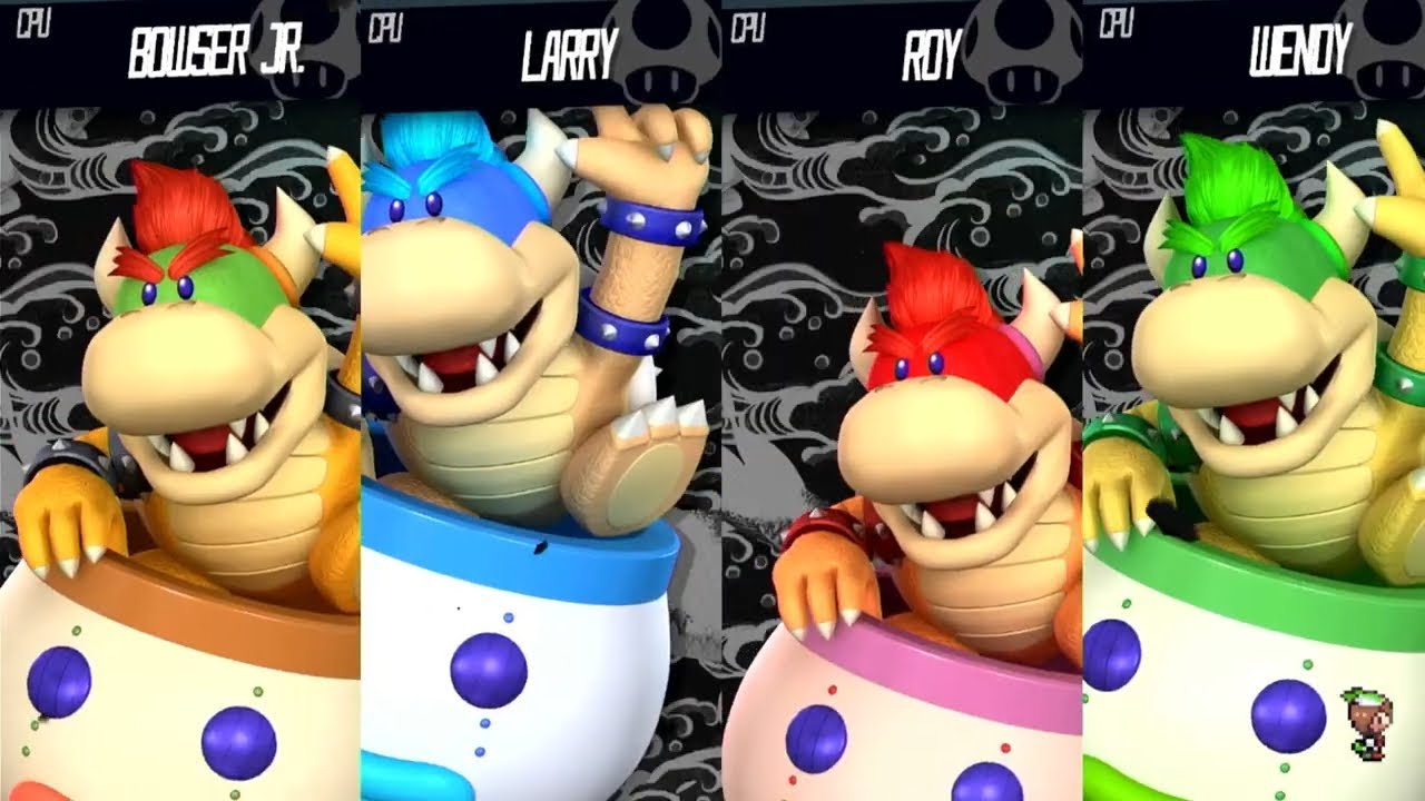 Koopa Kid Showdown - Requested Smash Bros Battle