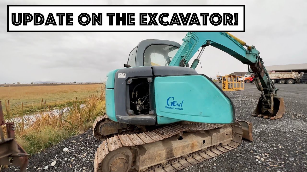 #635 - Excavator Update!!! Big Snowplow Small Truck Continued...Bunker Winterized!