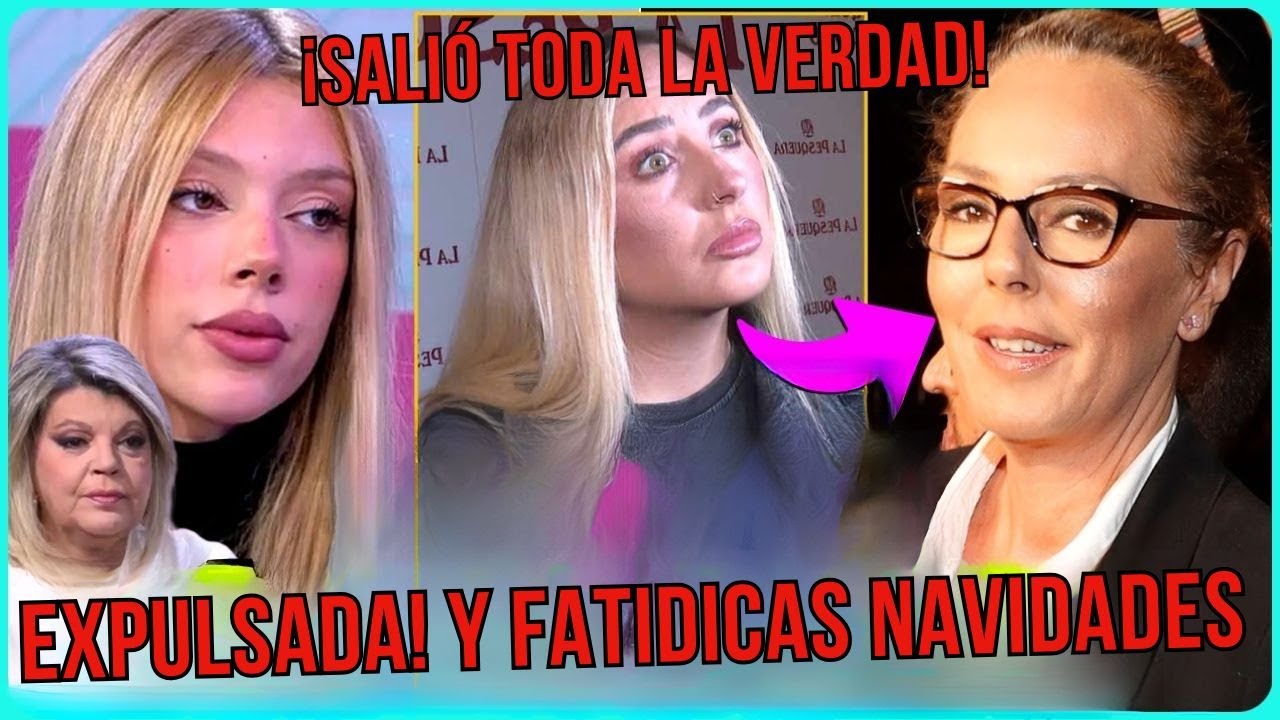 ¡EXCLUSIVA! Rocío Carrasco EXPULSADA del Clan Campos: La Ruptura DEFINITIVA con Terelu y Alejandra R