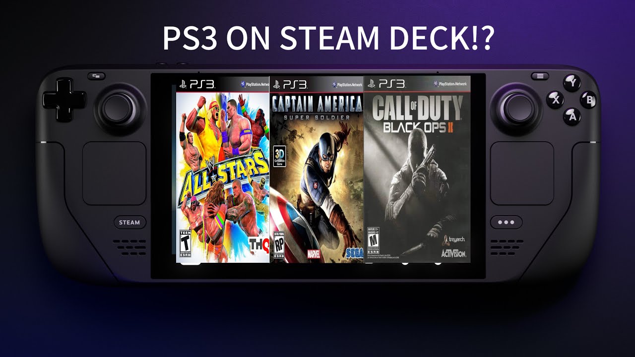 30 New PS3 Games Tested (RPCS3)  On Steam Deck! (Ea MMA,Naughty Bear dragon ball, and Godzilla