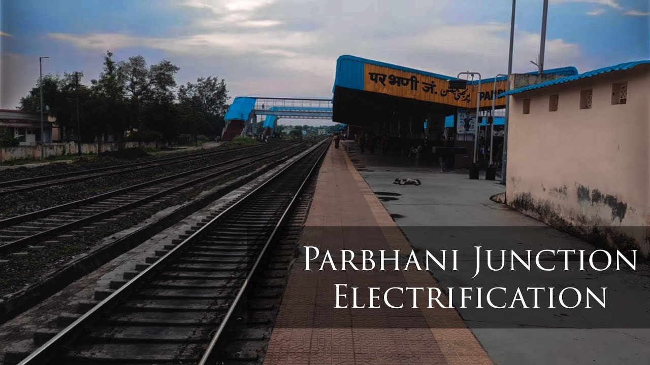 Parbhani Station Electrification update | Foundation work started at Parbhani junction