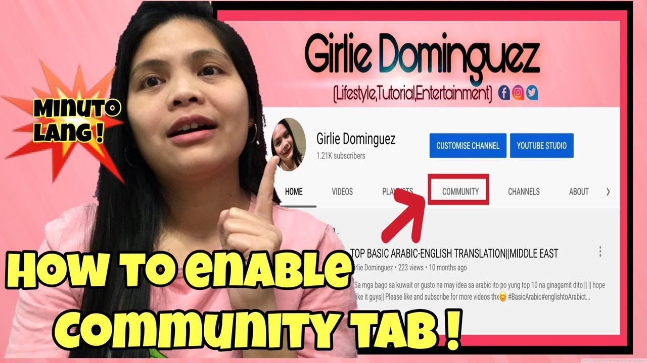 HOW TO ENABLE COMMUNITY TAB ON YOUR YOUTUBE CHANNEL in 2020| IOS & ANDROID