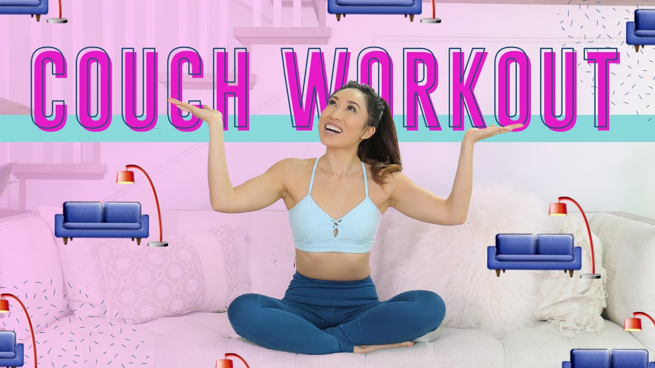 At Home Total Body Slimming Workout - Using Only a Couch!