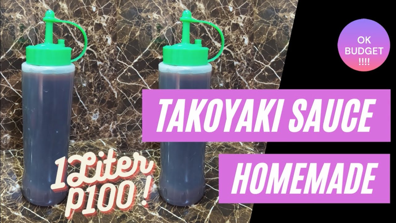 TAKOYAKI SAUCE - 100 PESOS - 1 LITER