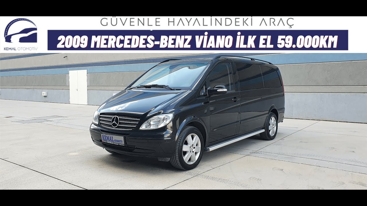 (SATILMIŞTIR)KEMAL OTOMOTİV DEN 2009 MERCEDES VİANO 2.2CDI AMBIENTE | KENDİNİZİ ÖZEL HİSSETTİREN VIP