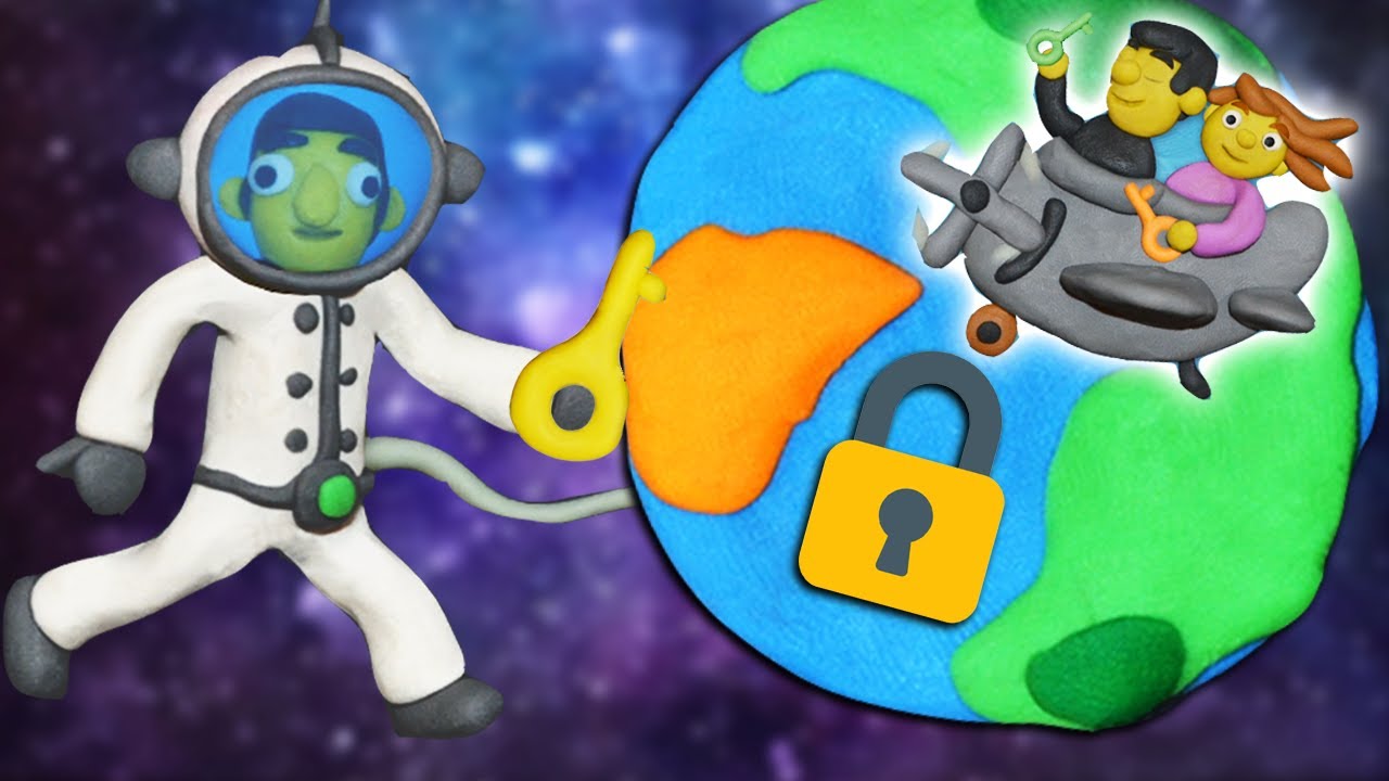 HO PERSO LE CHIAVI PER LA TERRA!! | 12 Locks Plasticine Room III