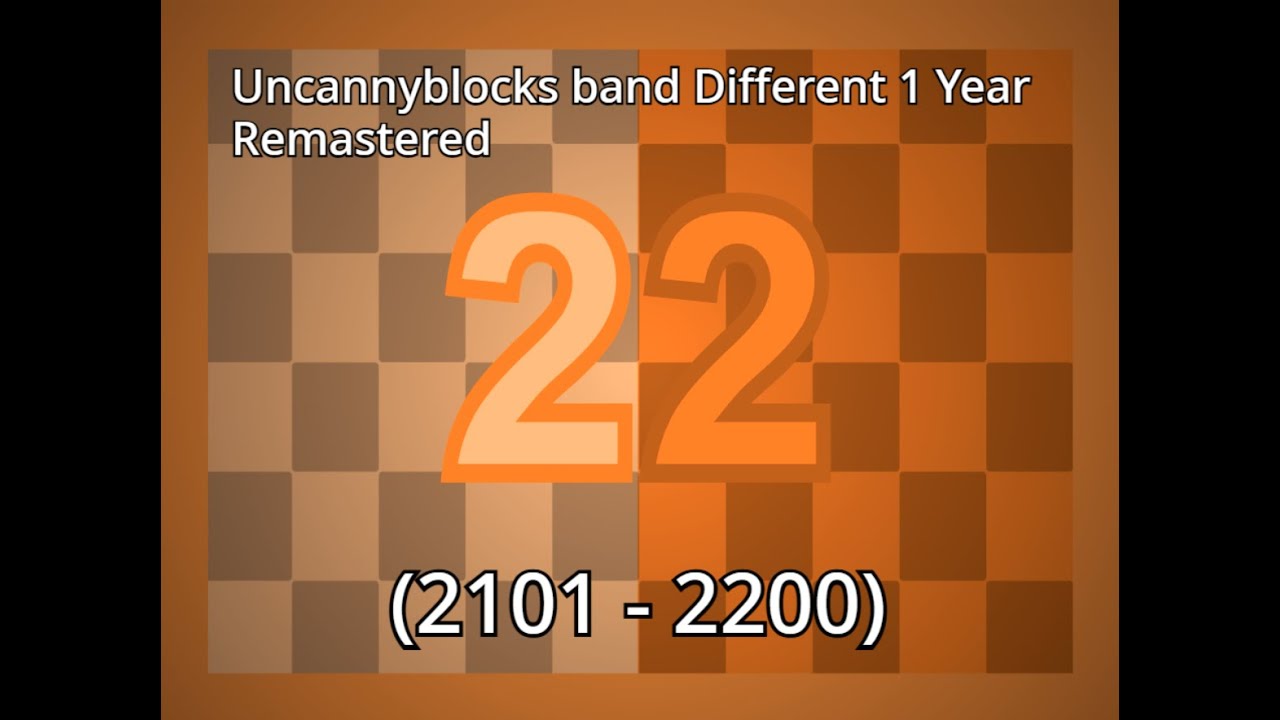 Uncannyblocks Band Different 1 Year Remastered 2101 - 2200 (Season 22)