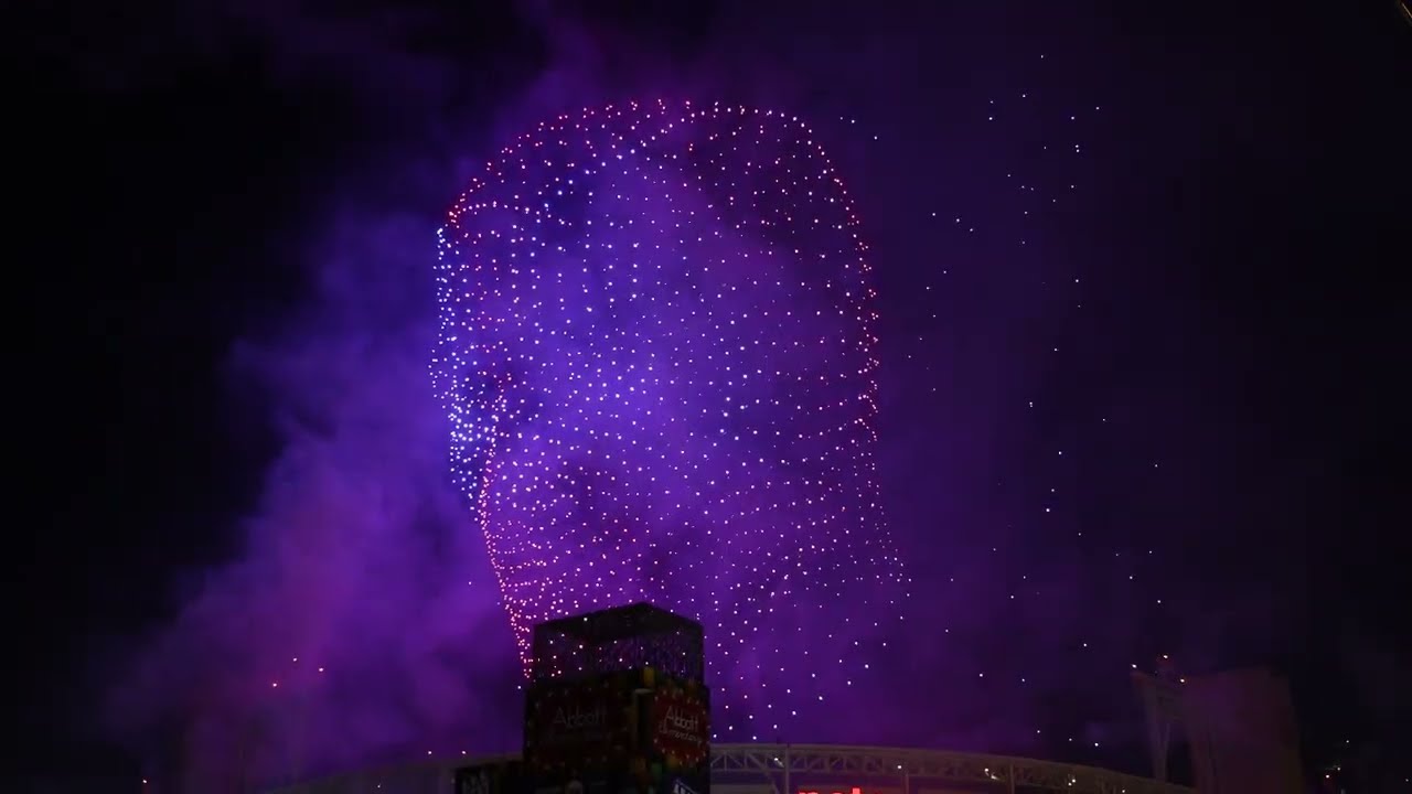 Deadpool and Wolverine San Diego Comic Con 2024 Drone Show 4K