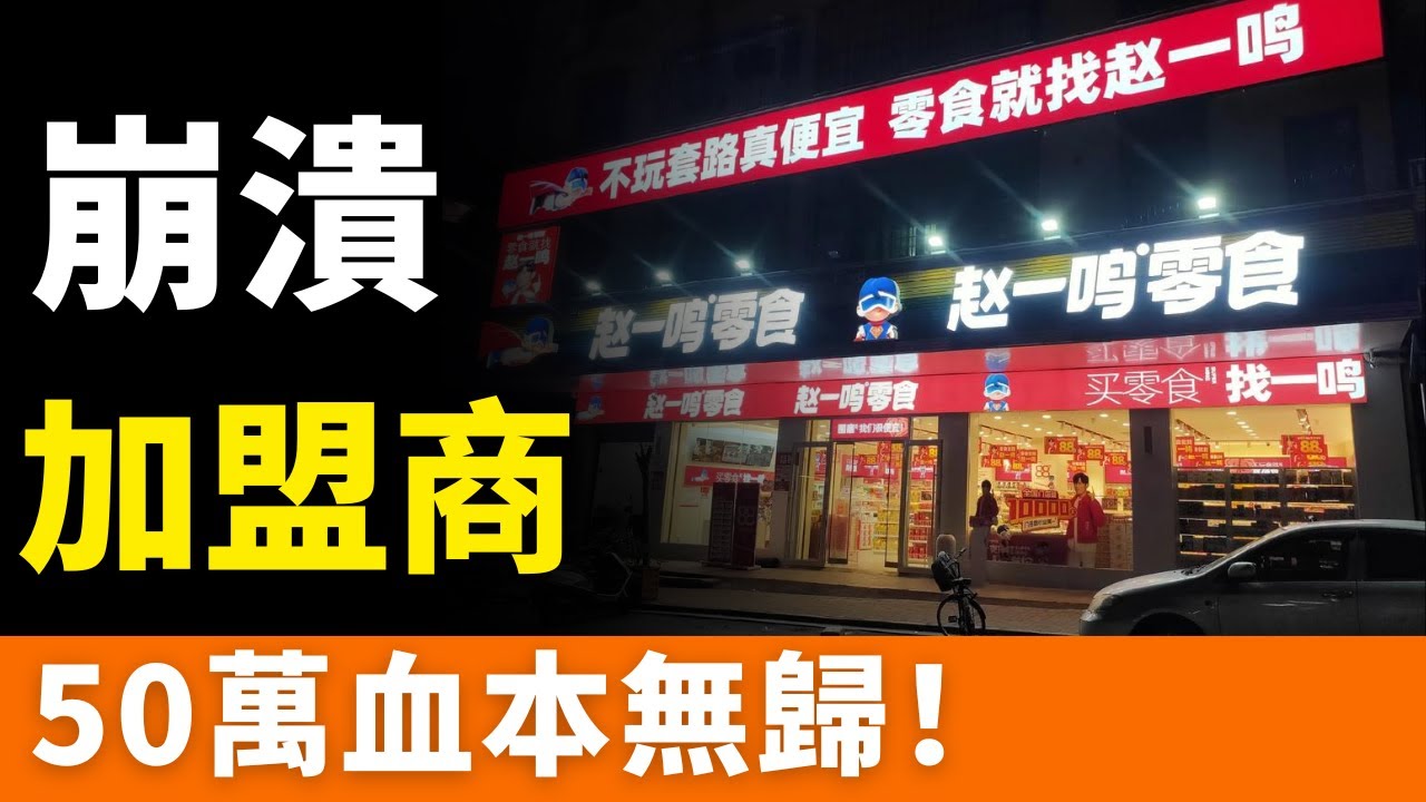 悲慘！崩潰！絕望！50萬血本無歸！零食店「大肆入侵」，開遍大街小巷，是大勢所趨還是遍地韭菜？量販零食店「攪局」零售市場，資本和品牌的遊戲，賭不起！加盟商哭訴：我才是被薅禿的羊
