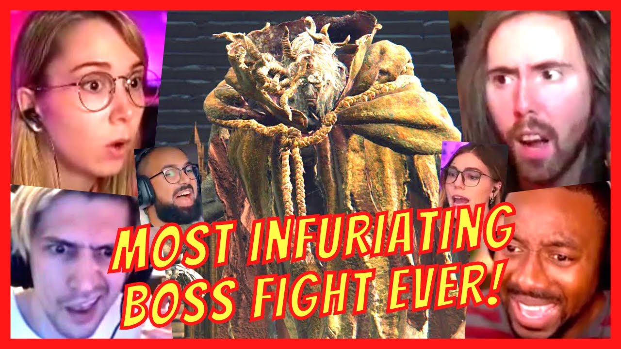 GAMERS GET INFURIATED by MORGOTT THE OMEN KING BOSS FIGHT REACTIONS - ELDEN RING BOSS FIGHT REACTION