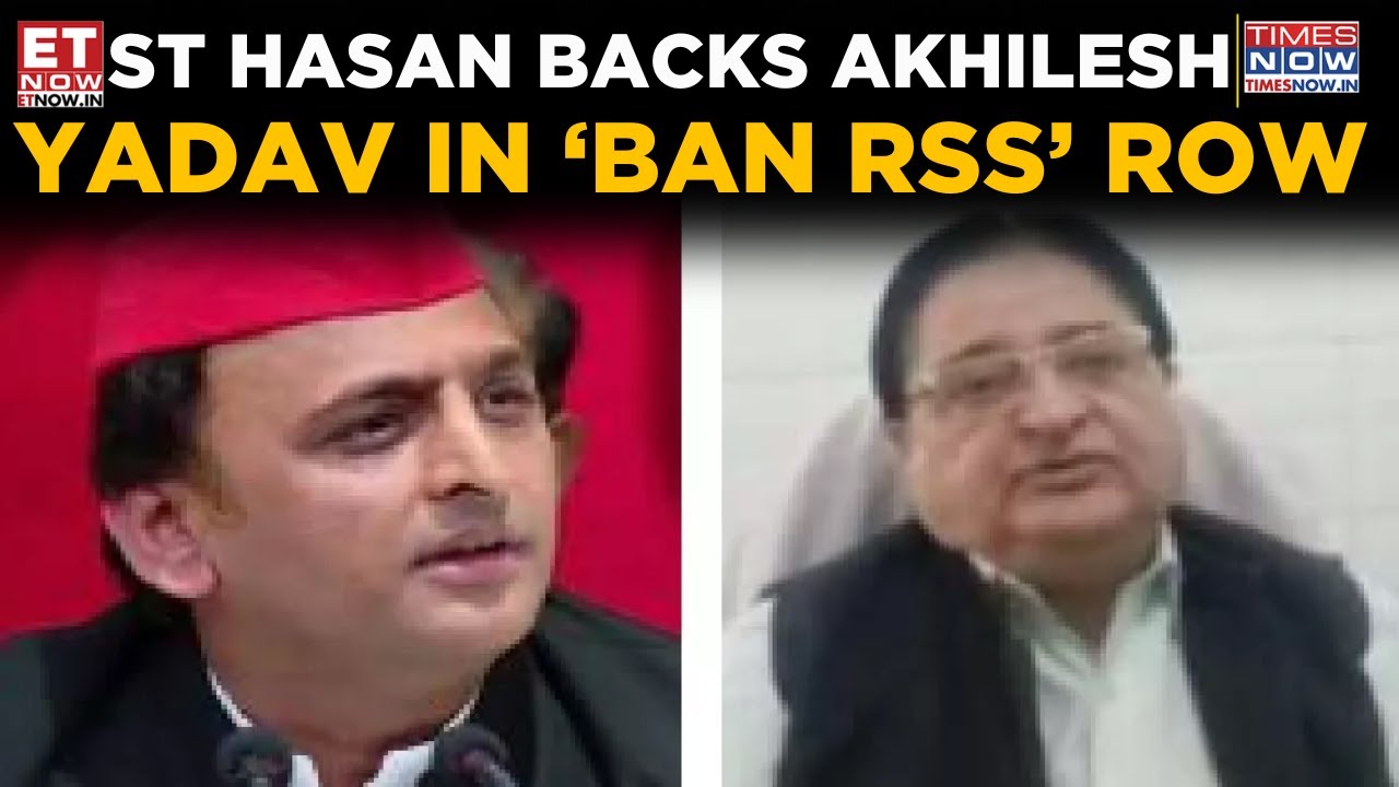 &lsquo;Ban RSS&rsquo; Debate Heats Up: SP&rsquo;s ST Hasan Echoes Akhilesh Yadav&rsquo;s Stand As BJP, Opposition Lock Horns