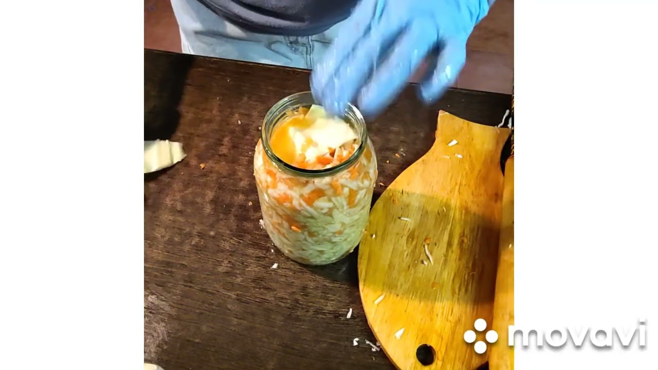 Готовим🥣 и Едим Ферментированную Капусту 🥬, Омега-3🐟 и Витамины🍷.