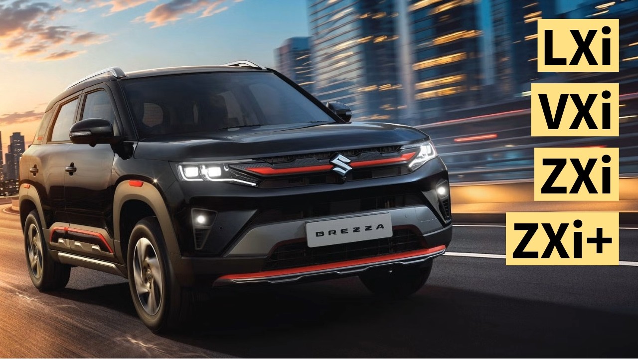 Обзор комплектаций нового Maruti Suzuki Brezza Facelift: подробные технические характеристики