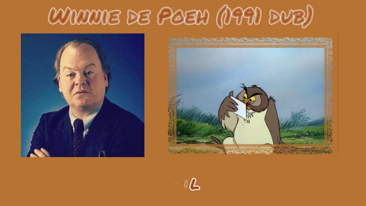 Tribute to the Dutch Disney dubbings: J&eacute;r&ocirc;me Reehuis