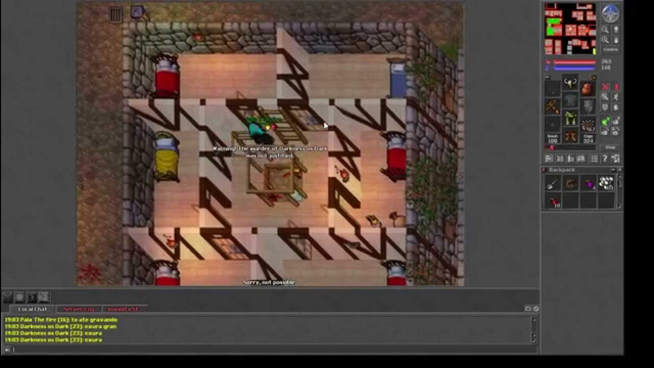tibia matando noob