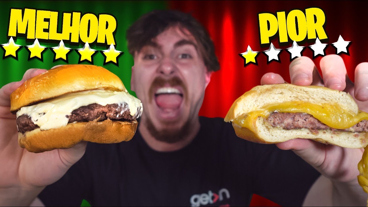 Melhor Hamburguer x Pior Hamburguer de 2023