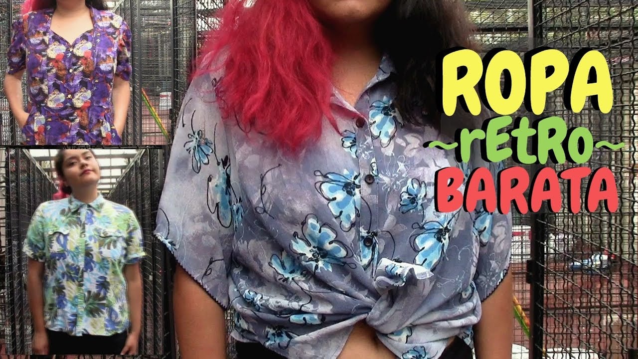 ropa RETRO barata (dónde y cómo)