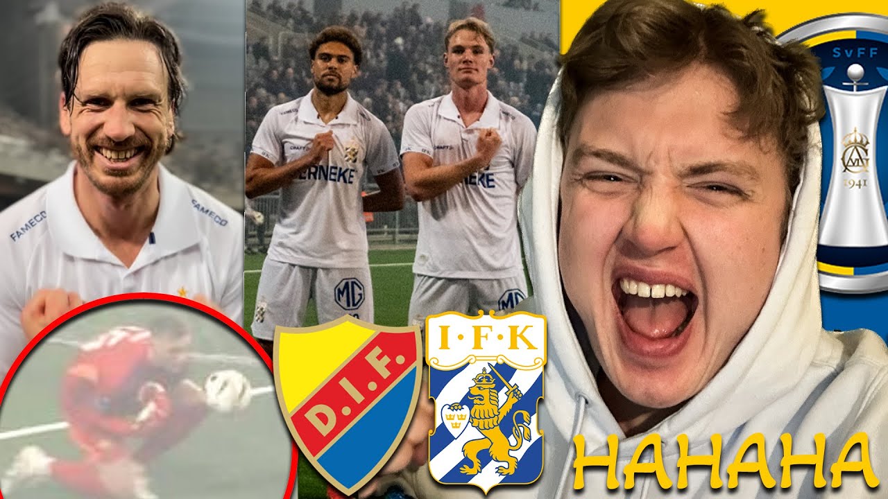 Detta såg jag INTE komma!! *HAHA* - Djurgården vs Göteborg