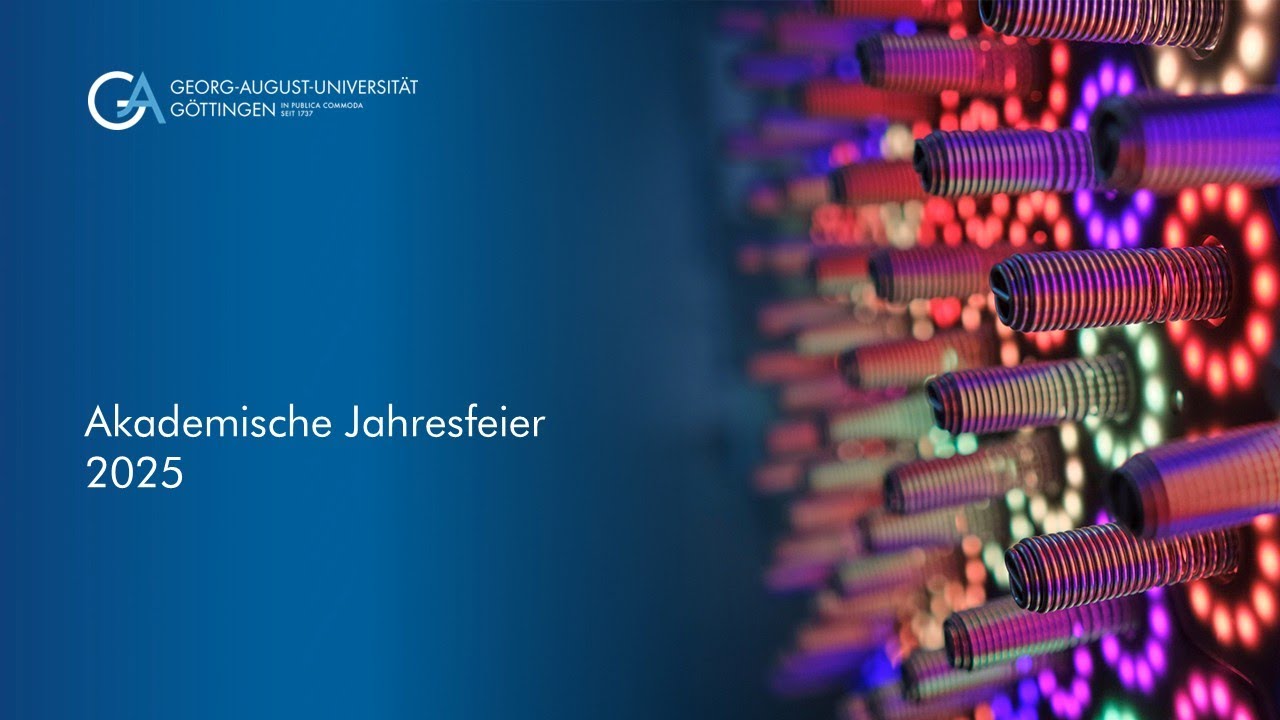 Akademische Jahresfeier 2025 | Universität Göttingen