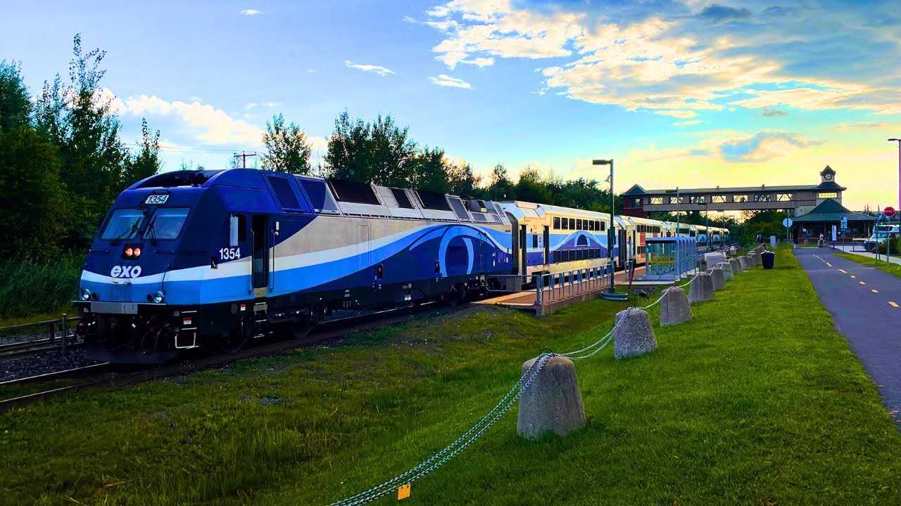 [EXO 13] Trajet de train de Gare Centrale à Mont-Saint-Hilaire