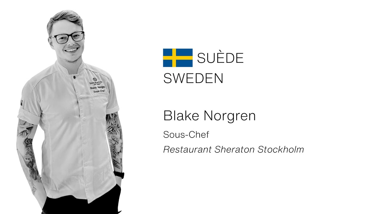 58th Prix International ArsNova de Cuisine d'Auteur - FINALIST - Blake NORGREN  (Sweden)